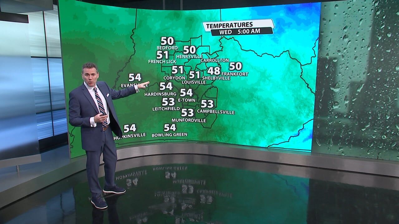 Jude Redfield's Early Wednesday Morning Forecast